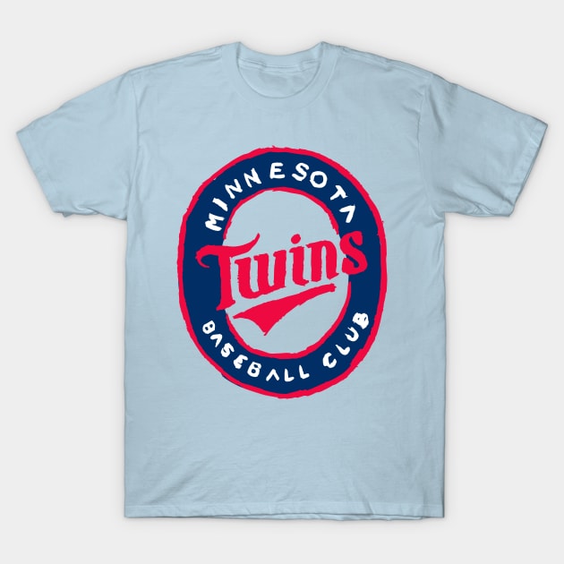 Minnesota Twiiiins 06 T-Shirt by Very Simple Graph